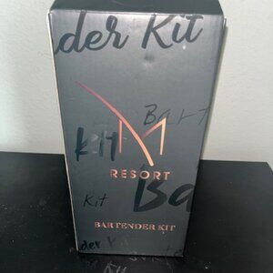 M Resorts Stainless Steel Bartender Kit